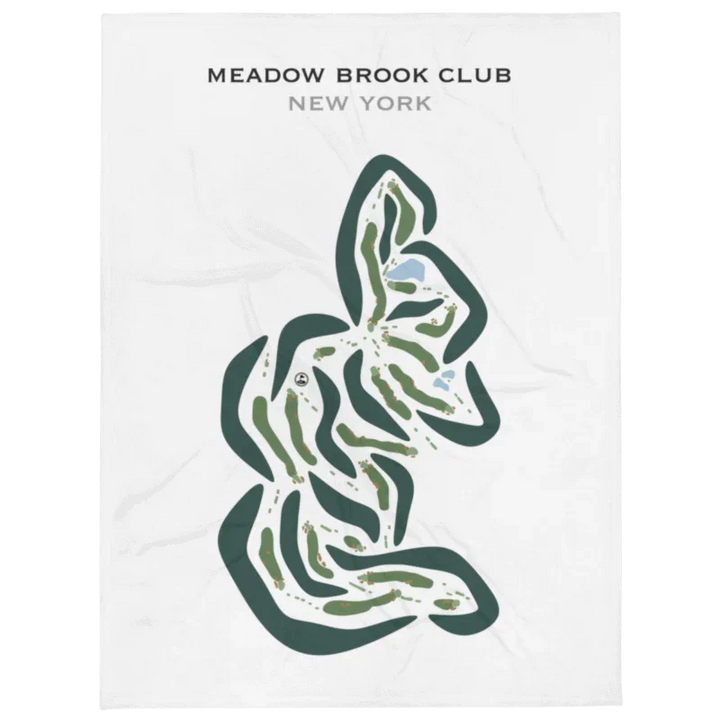 Meadow Brook Club, Jericho, New York - Printed Golf Courses