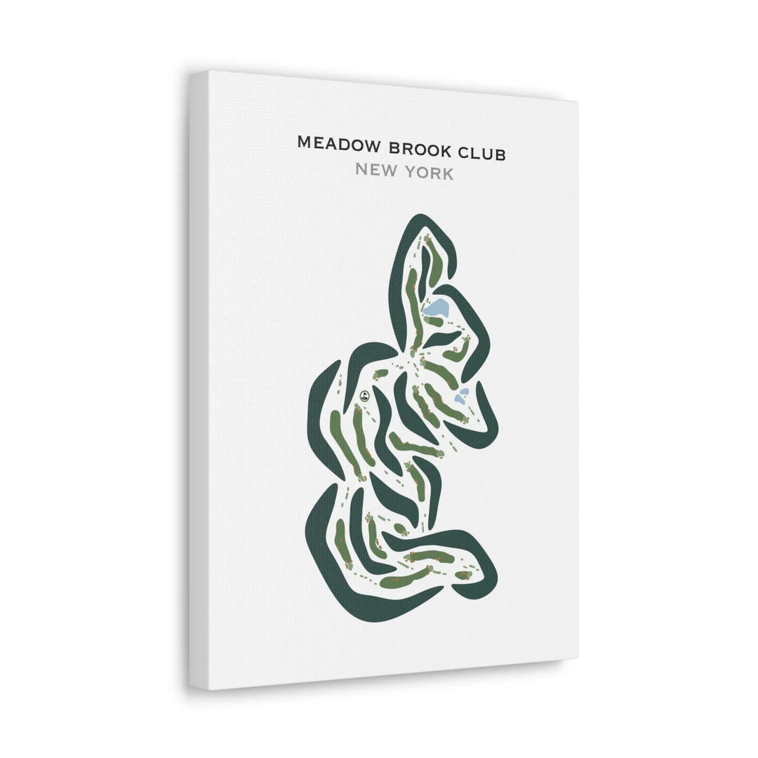 Meadow Brook Club, Jericho, New York - Printed Golf Courses