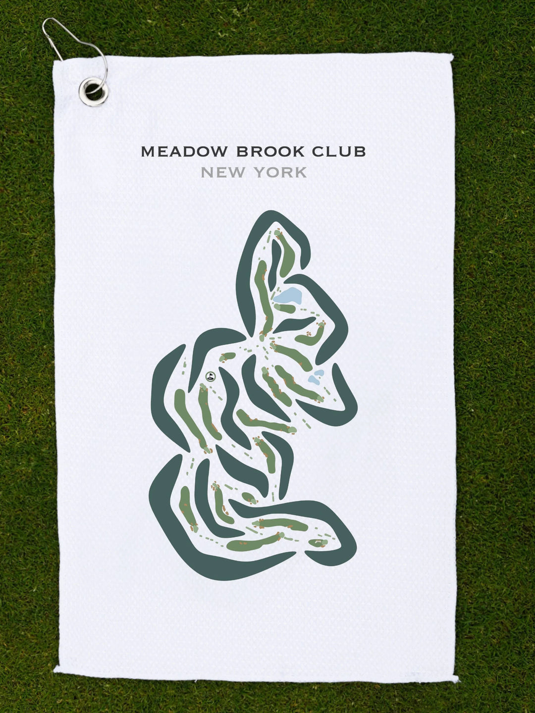 Meadow Brook Club, Jericho, New York - Printed Golf Courses