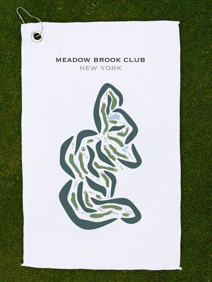 Meadow Brook Club, Jericho, New York - Printed Golf Courses