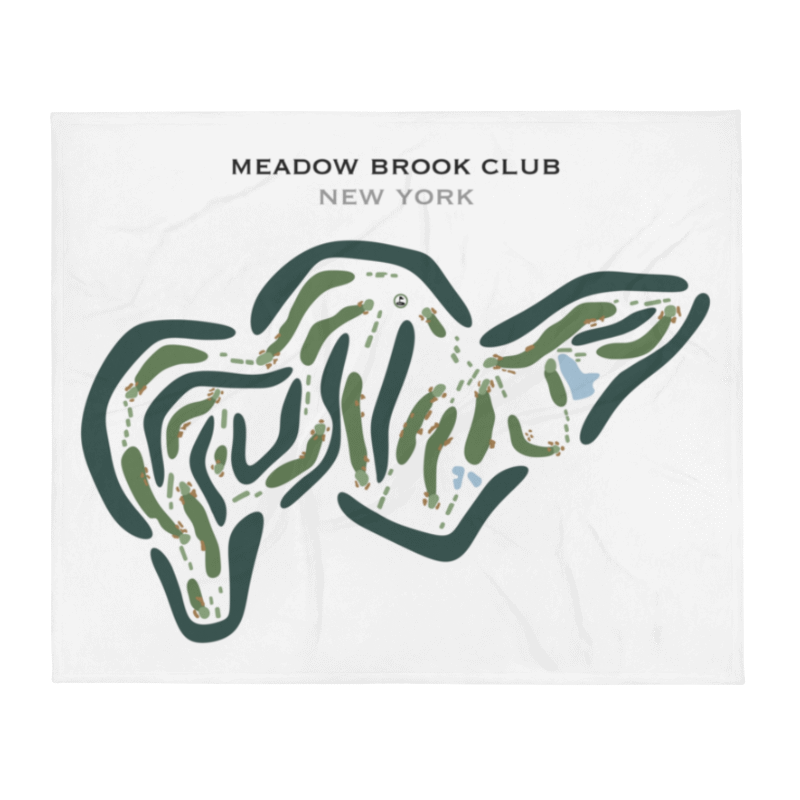 Meadow Brook Club, New York - Printed Golf Courses