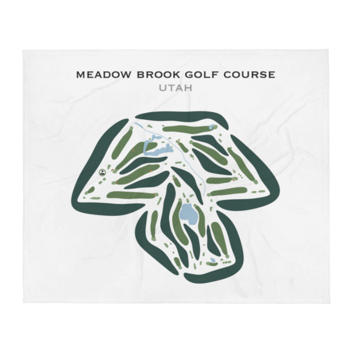 Meadow Brook Golf Course, Utah - Printed Golf Courses