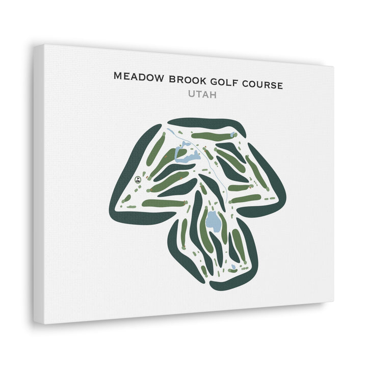 Meadow Brook Golf Course, Utah - Printed Golf Courses
