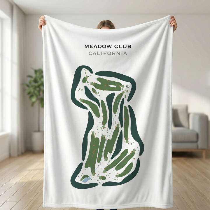 Meadow Club, California - Printed Golf Courses