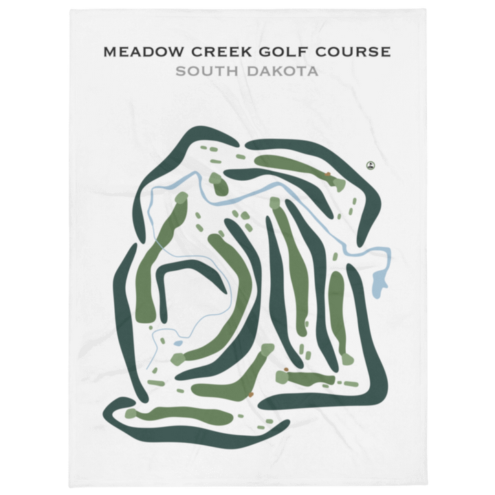 Meadow Creek Golf Course, South Dakota - Printed Golf Courses