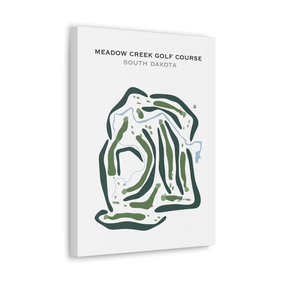 Meadow Creek Golf Course, South Dakota - Printed Golf Courses