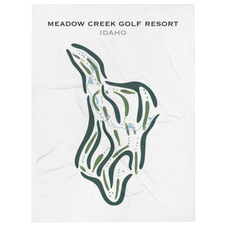Meadow Creek Golf Resort, Idaho - Printed Golf Courses
