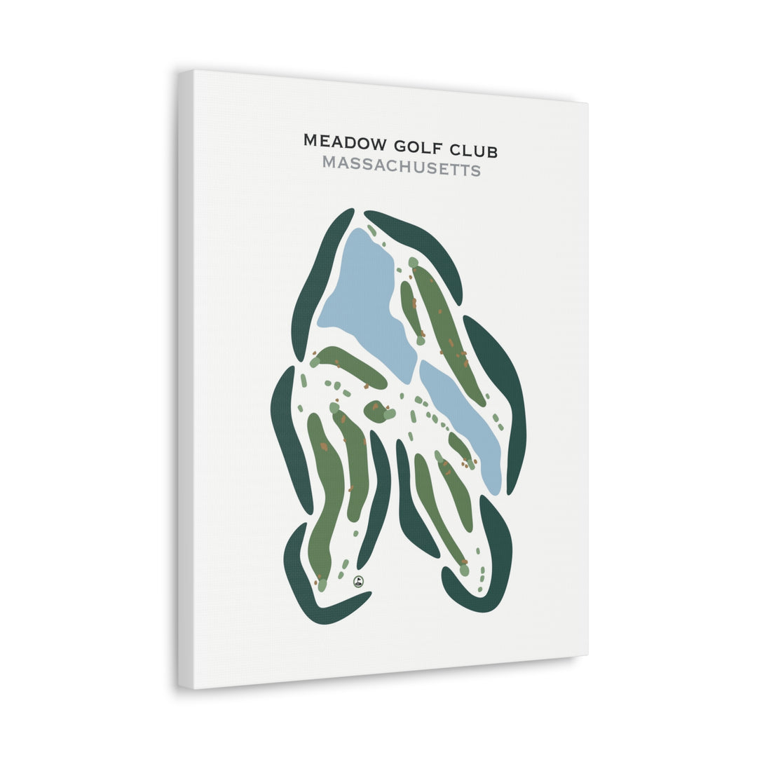 Meadow Golf Club, Massachusetts - Printed Golf Courses