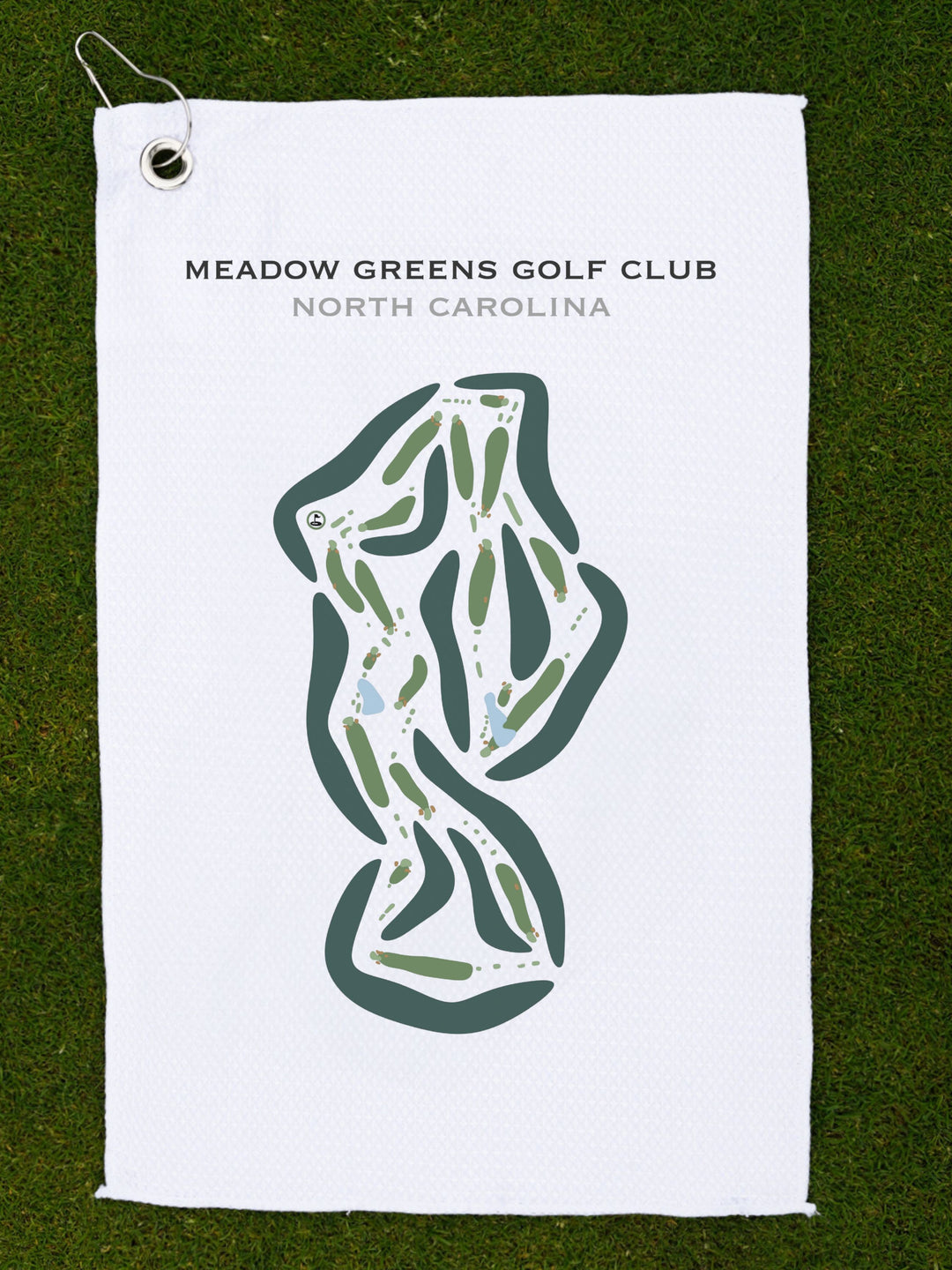 Meadow Greens Golf Club, North Carolina - Printed Golf Courses