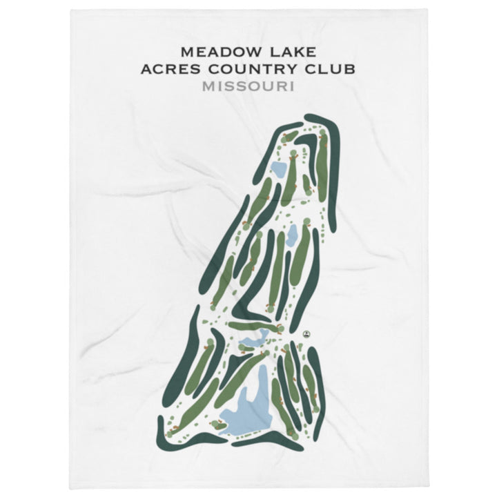 Meadow Lake Acres Country Club, Missouri - Printed Golf Course