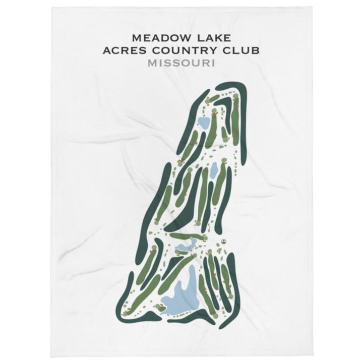 Meadow Lake Acres Country Club, Missouri - Printed Golf Course