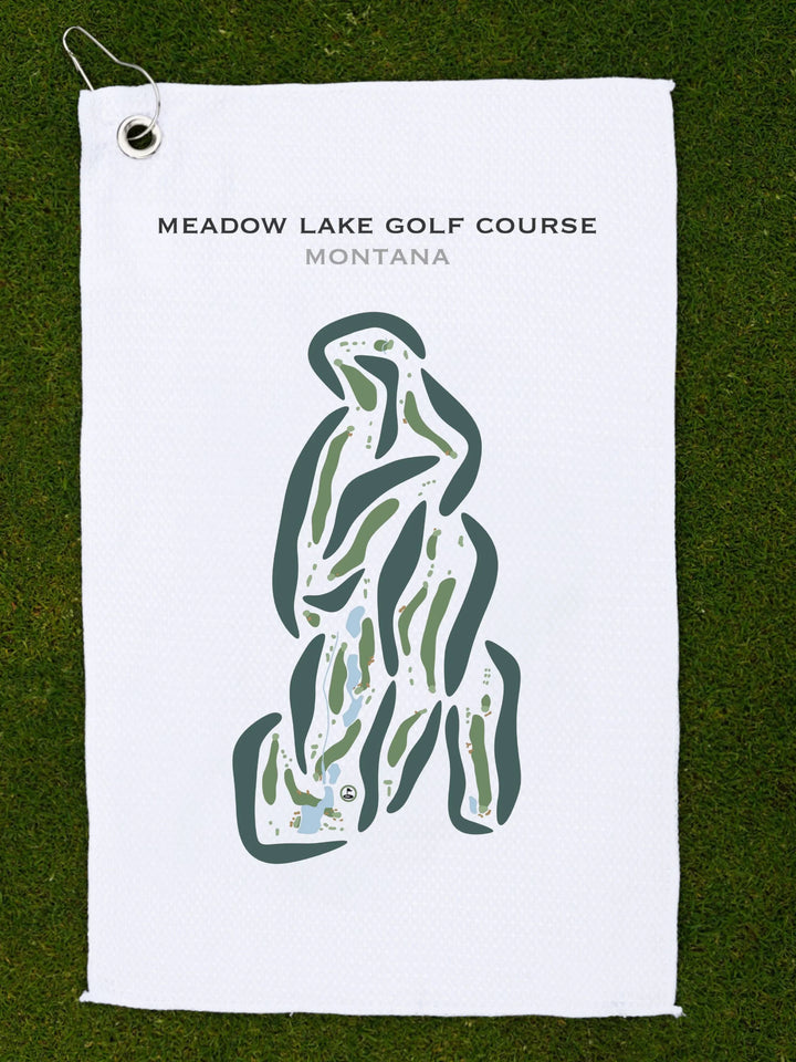 Meadow Lake Golf Course, Montana - Printed Golf Courses