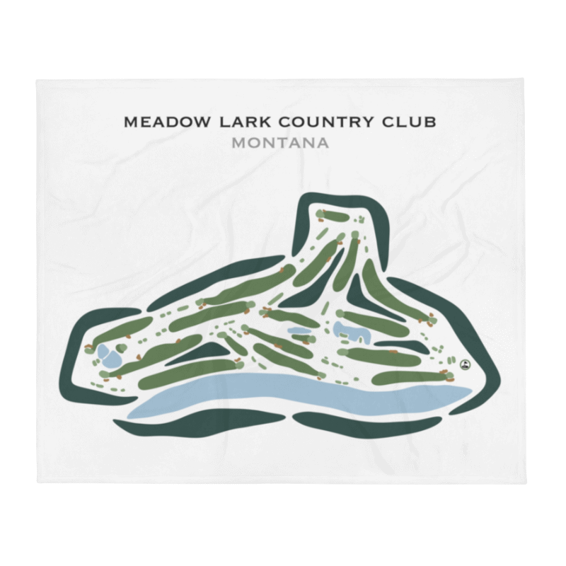 Meadow Lark Country Club, Montana - Printed Golf Courses