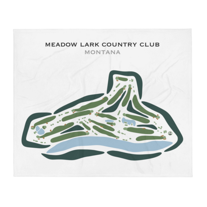 Meadow Lark Country Club, Montana - Printed Golf Courses