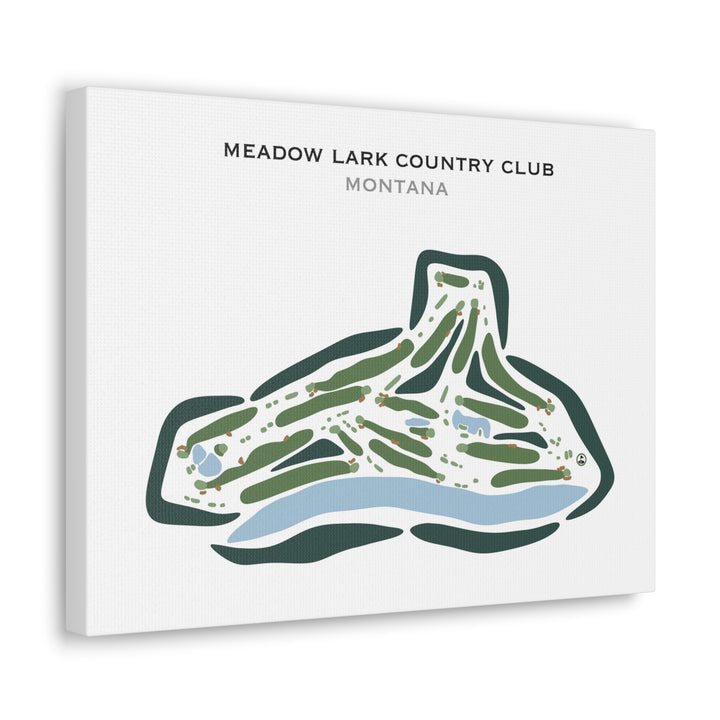 Meadow Lark Country Club, Montana - Printed Golf Courses