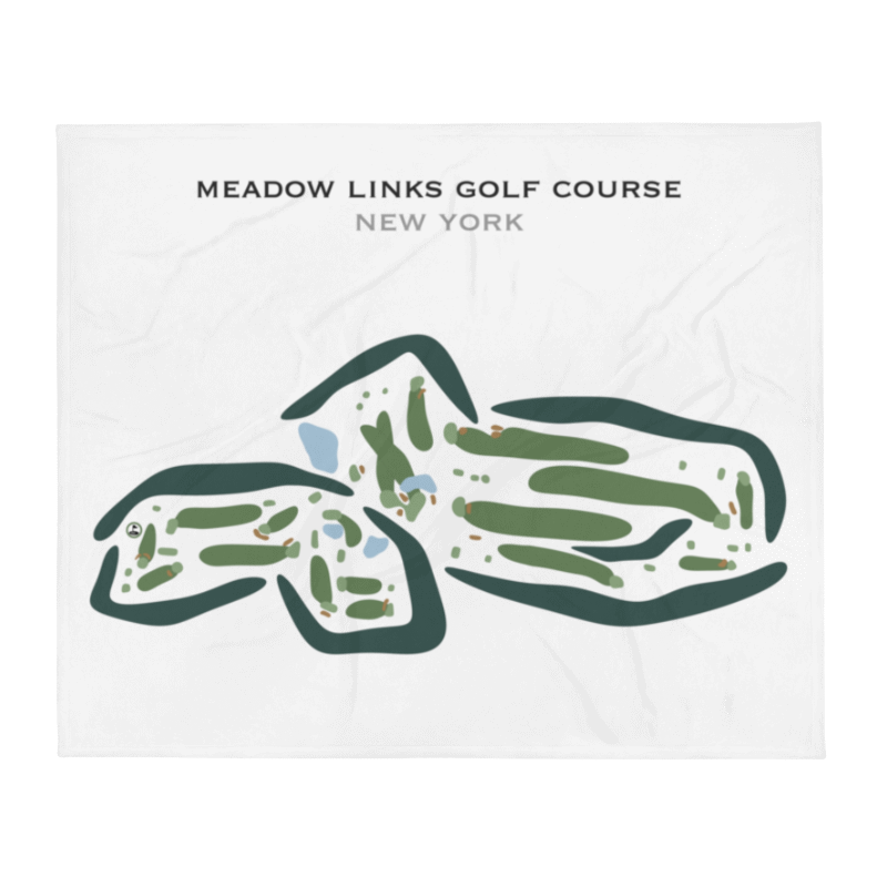 Meadow Links Golf Course, New York - Printed Golf Courses