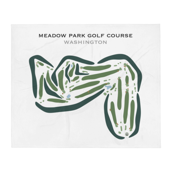 Meadow Park Golf Course, Washington - Printed Golf Courses