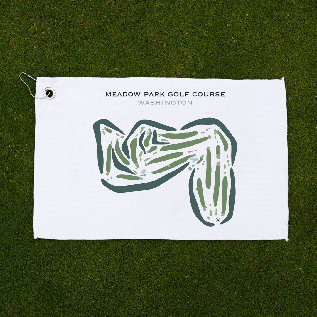 Meadow Park Golf Course, Washington - Printed Golf Courses