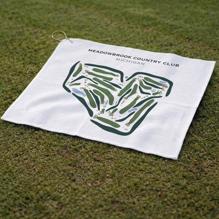 Meadowbrook Country Club, Michigan - Printed Golf Courses