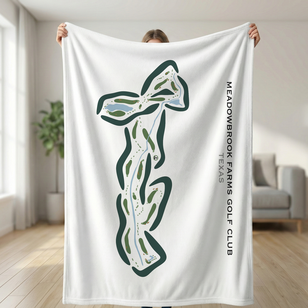 Meadowbrook Farms Golf Club, Texas - Printed Golf Courses