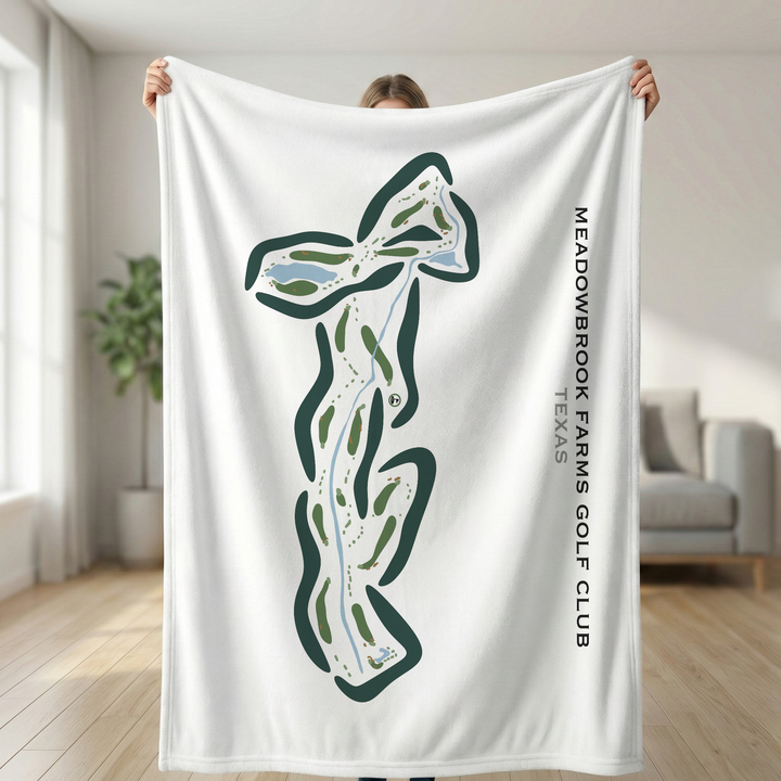Meadowbrook Farms Golf Club, Texas - Printed Golf Courses