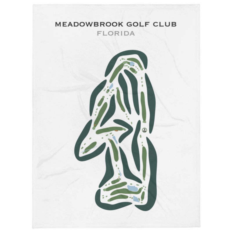 Meadowbrook Golf Club, Florida - Printed Golf Courses