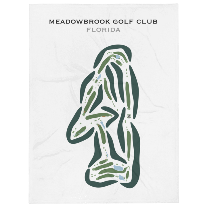 Meadowbrook Golf Club, Florida - Printed Golf Courses