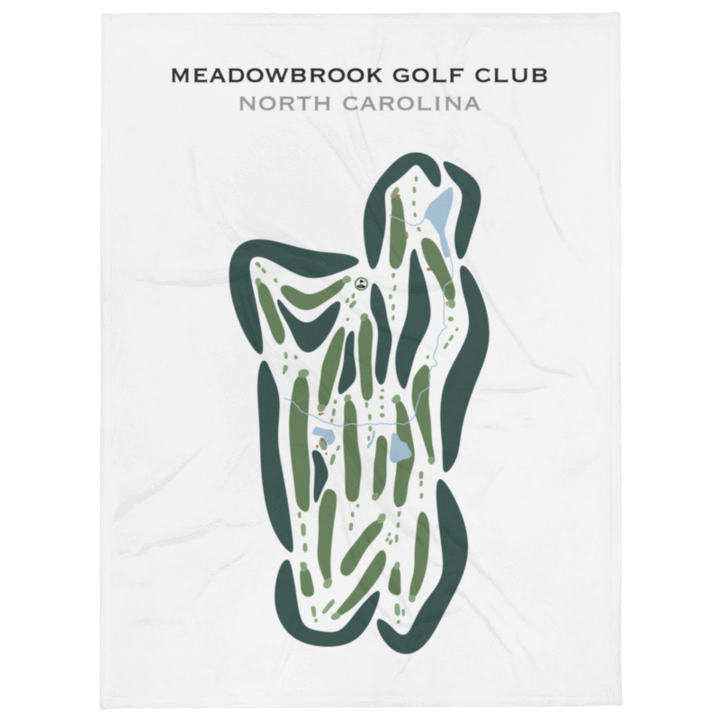 Meadowbrook Golf Club, North Carolina - Printed Golf Courses