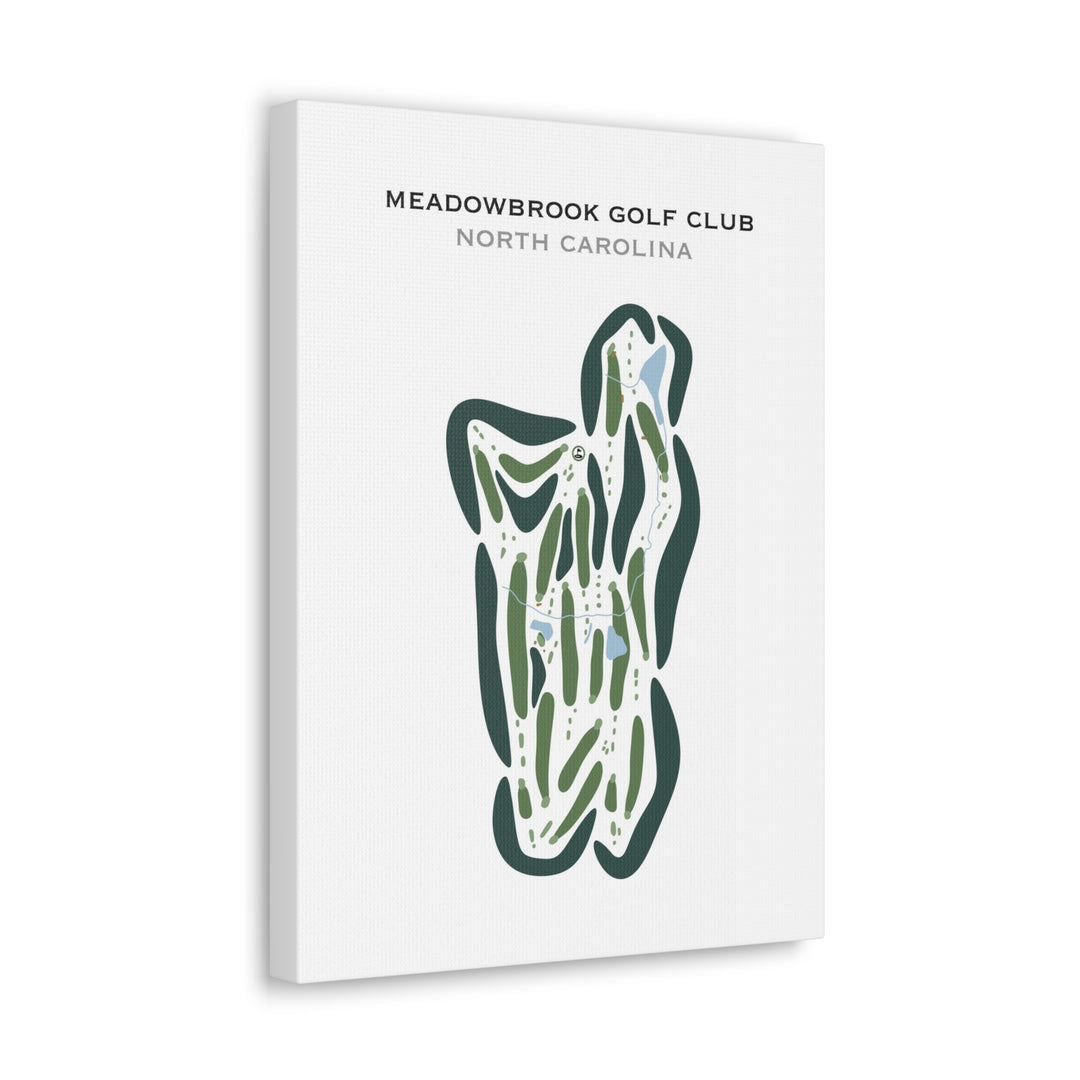 Meadowbrook Golf Club, North Carolina - Printed Golf Courses