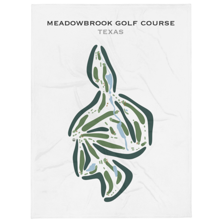 Meadowbrook Golf Course, Texas - Printed Golf Courses