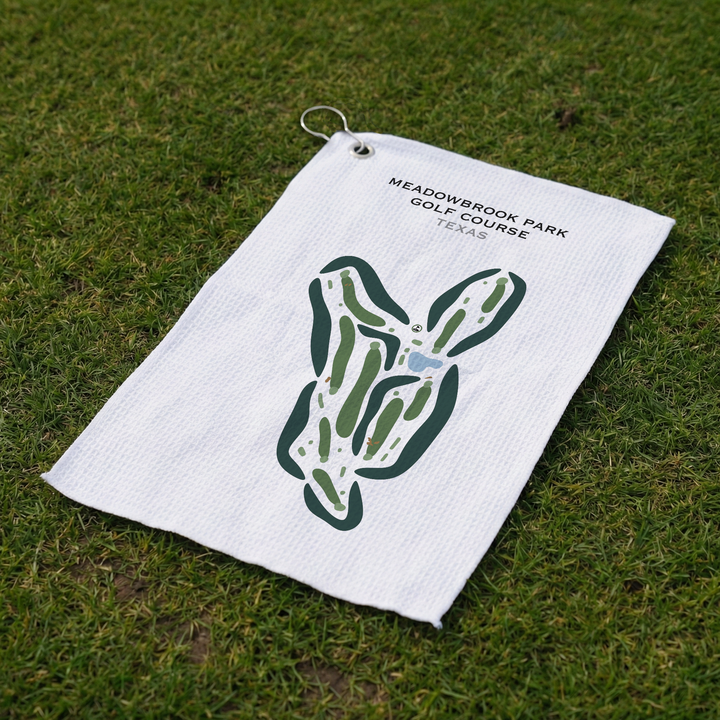 Meadowbrook Park Golf Course, Texas - Printed Golf Courses