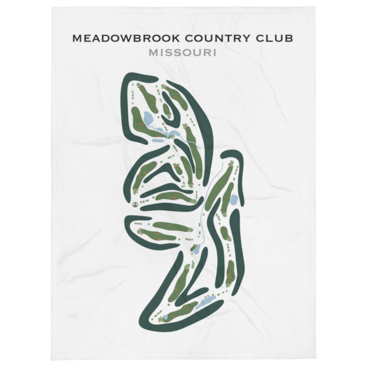 Meadowbrook Country Club, Missouri - Printed Golf Courses