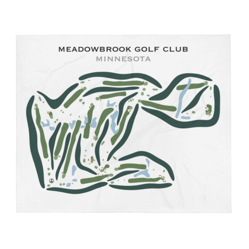 Meadowbrook Golf Club, Minnesota - Printed Golf Courses