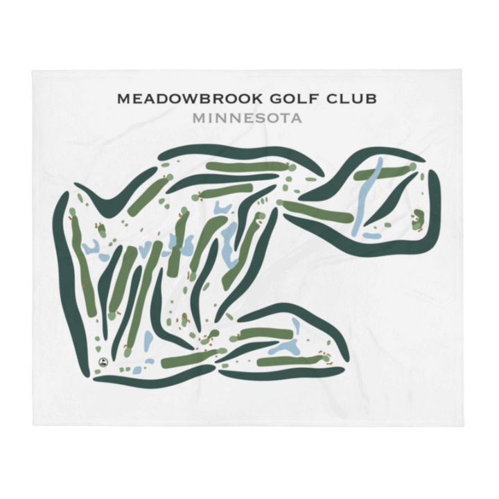 Meadowbrook Golf Club, Minnesota - Printed Golf Courses