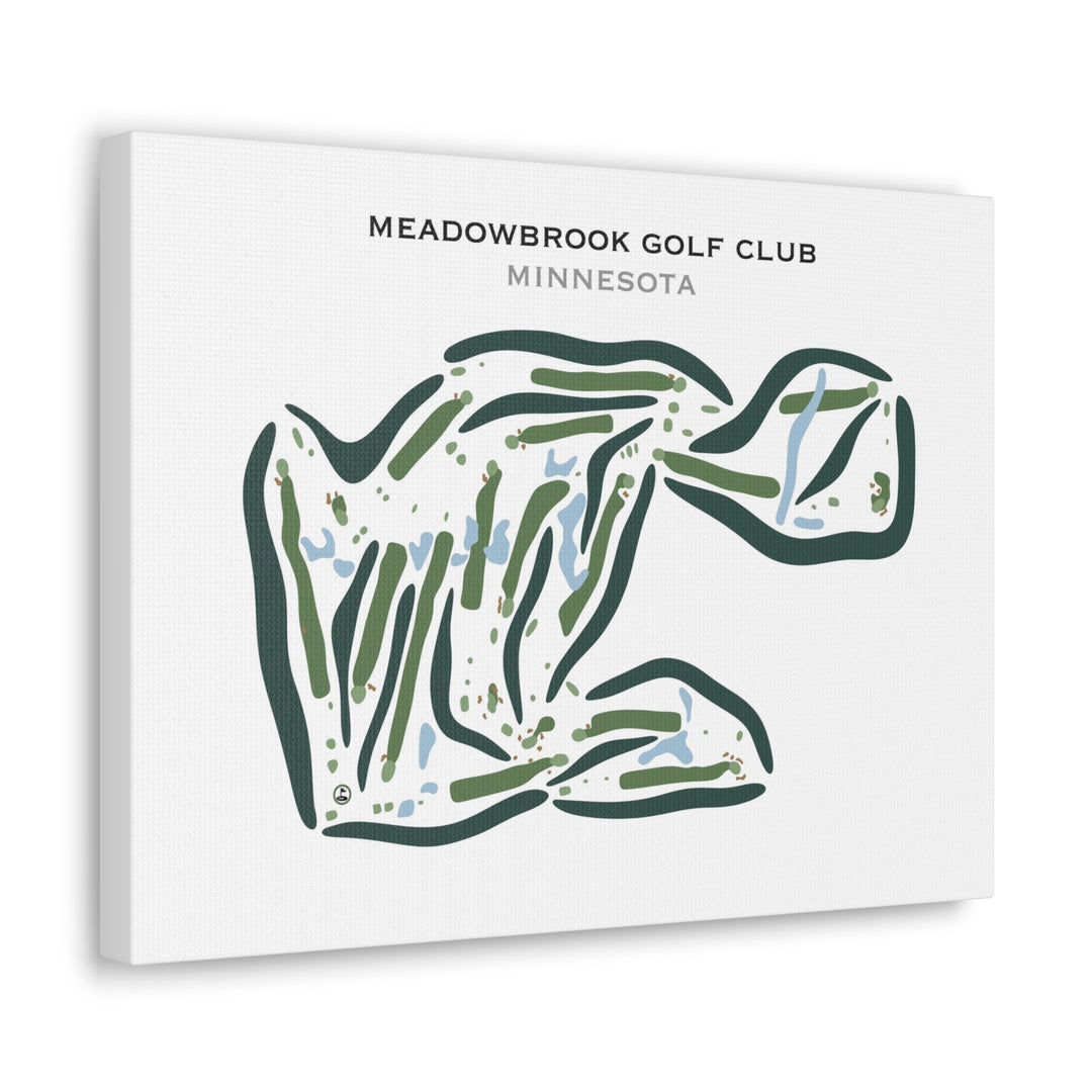 Meadowbrook Golf Club, Minnesota - Printed Golf Courses