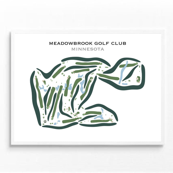 Meadowbrook Golf Club, Minnesota - Printed Golf Courses