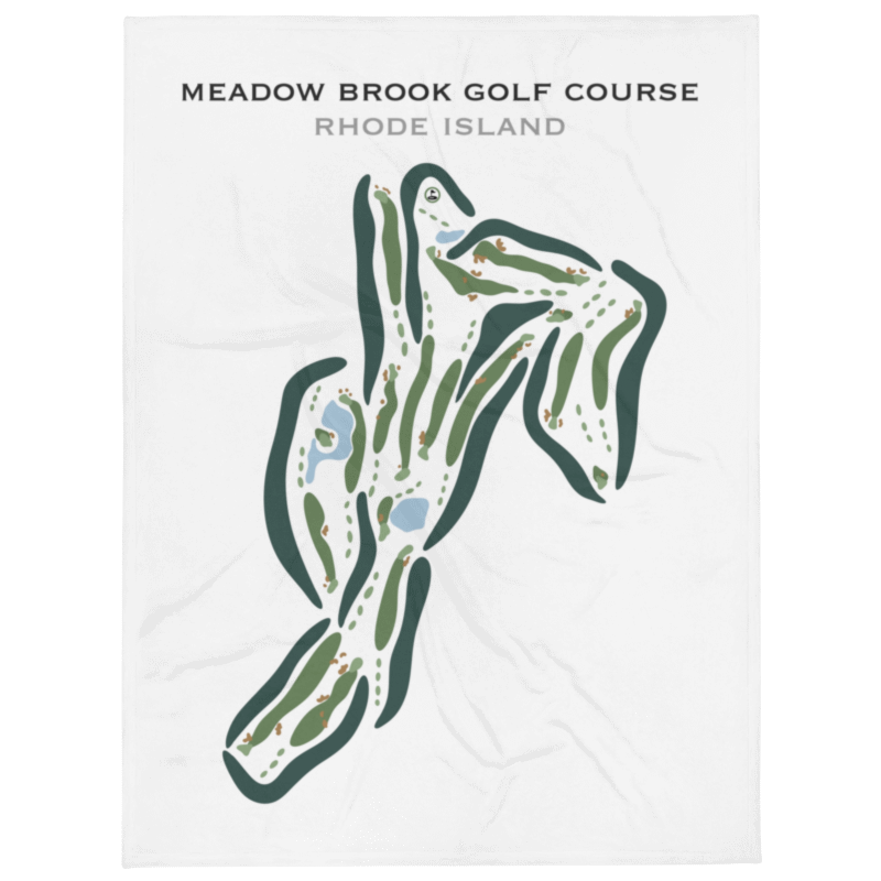 Meadow Brook Golf Course, Rhode Island - Printed Golf Courses