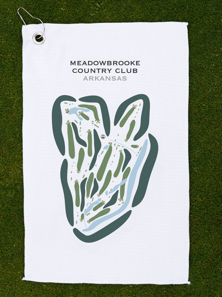Meadowbrook Country Club, Arkansas - Printed Golf Courses