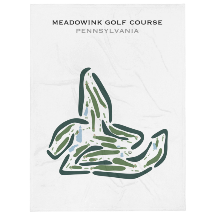 Meadowink Golf Course, Pennsylvania - Printed Golf Courses