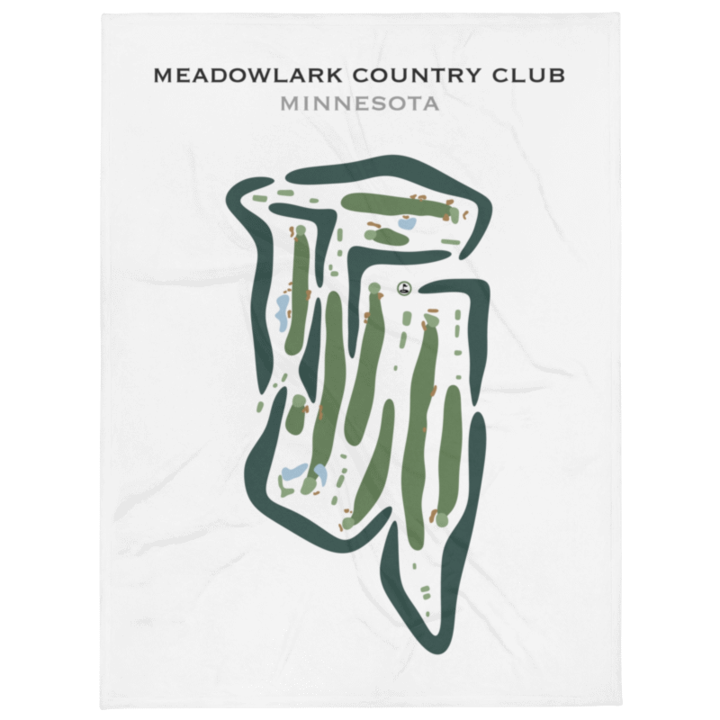 Meadowlark Country Club, Minnesota - Printed Golf Courses