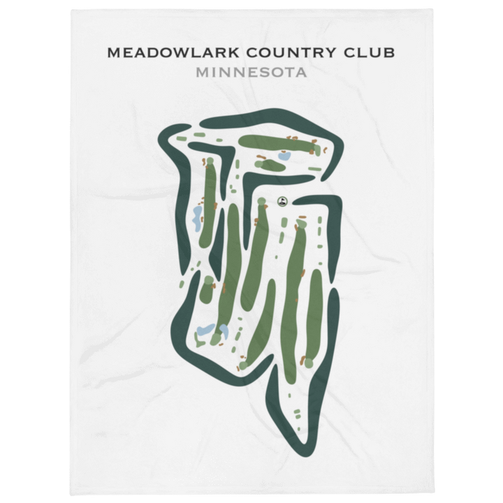 Meadowlark Country Club, Minnesota - Printed Golf Courses