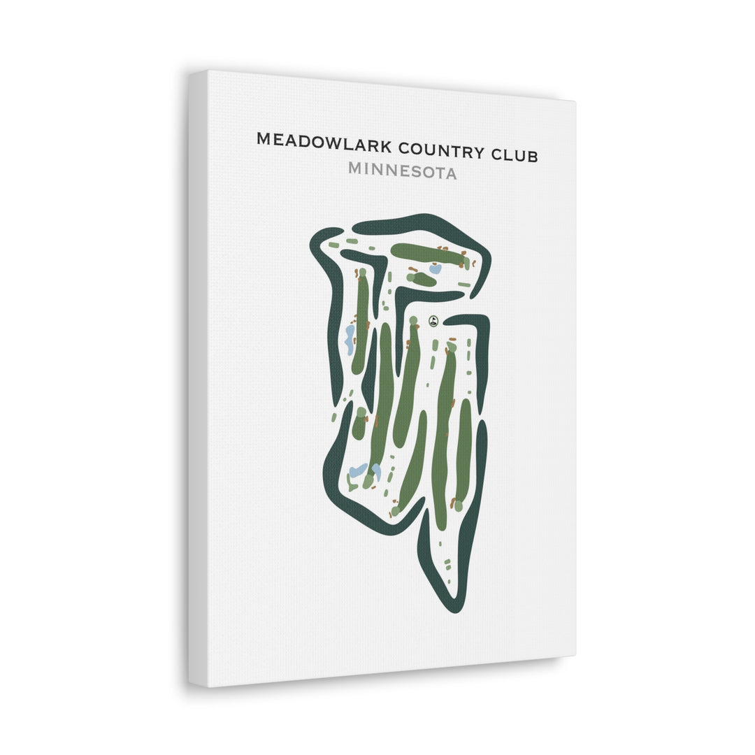 Meadowlark Country Club, Minnesota - Printed Golf Courses