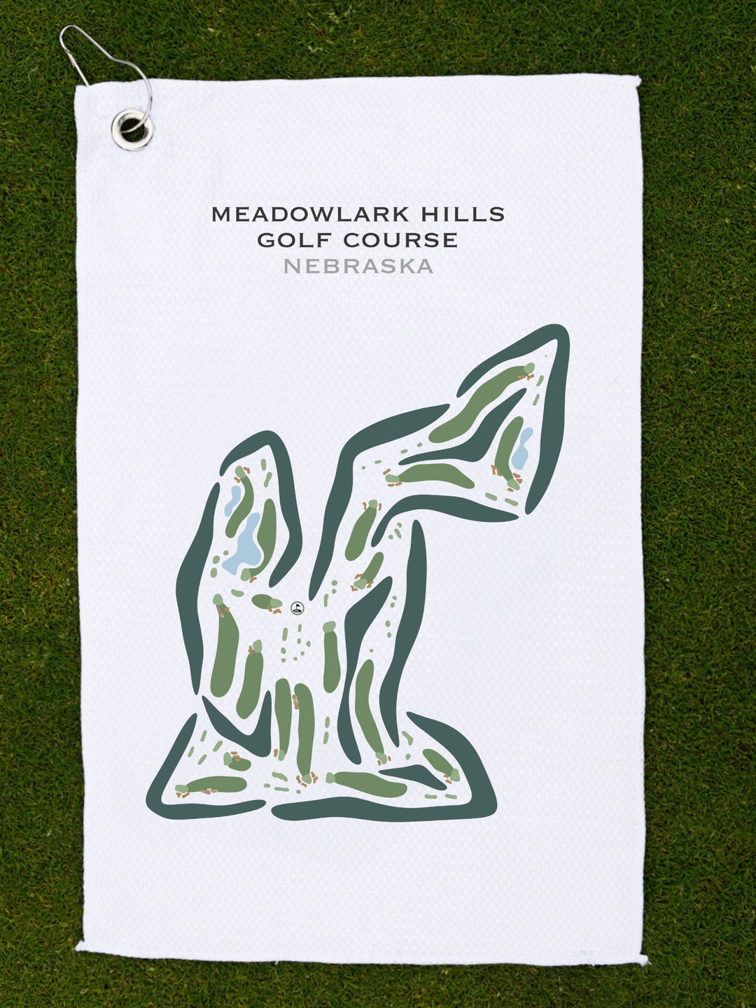 Meadowlark Hills Golf Course, Nebraska - Printed Golf Courses