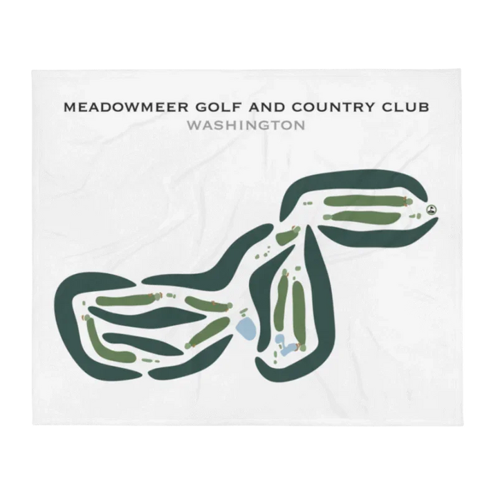 Meadowmeer Golf & Country Club, Washington - Printed Golf Courses