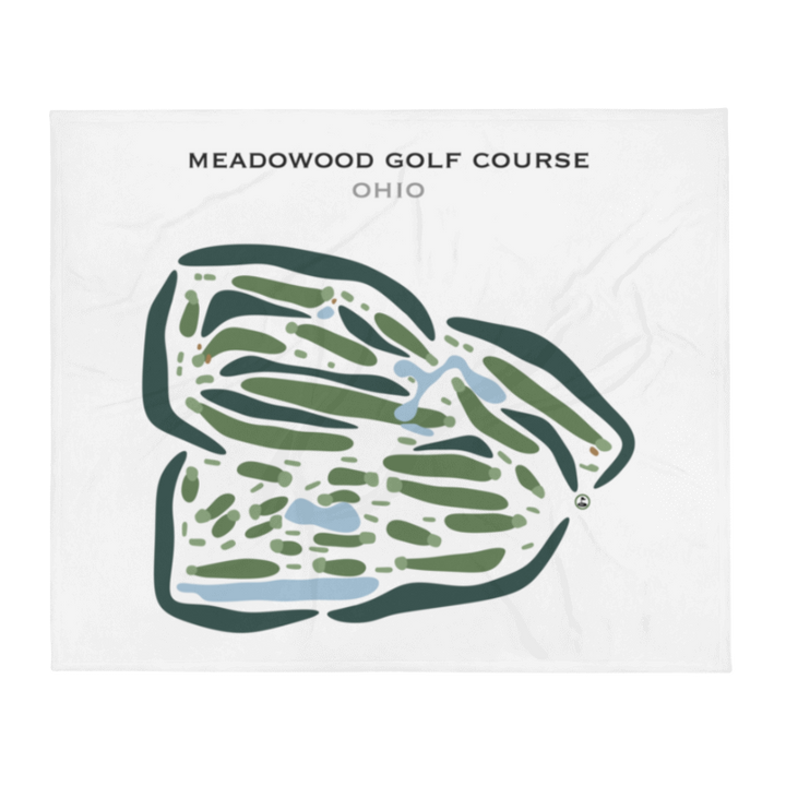 Meadowood Golf Course, Ohio - Printed Golf Courses