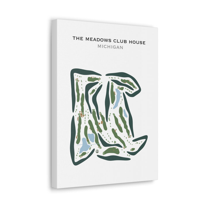 Meadows Club House, Michigan - Printed Golf Courses