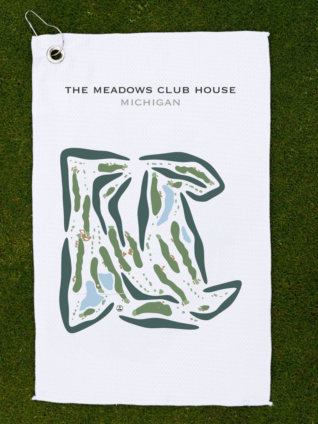 Meadows Club House, Michigan - Printed Golf Courses