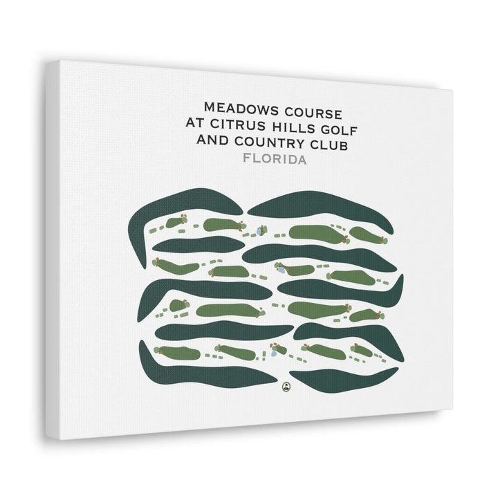 Meadows Course at Citrus Hills Golf and Country Club, Florida - Printed Golf Courses
