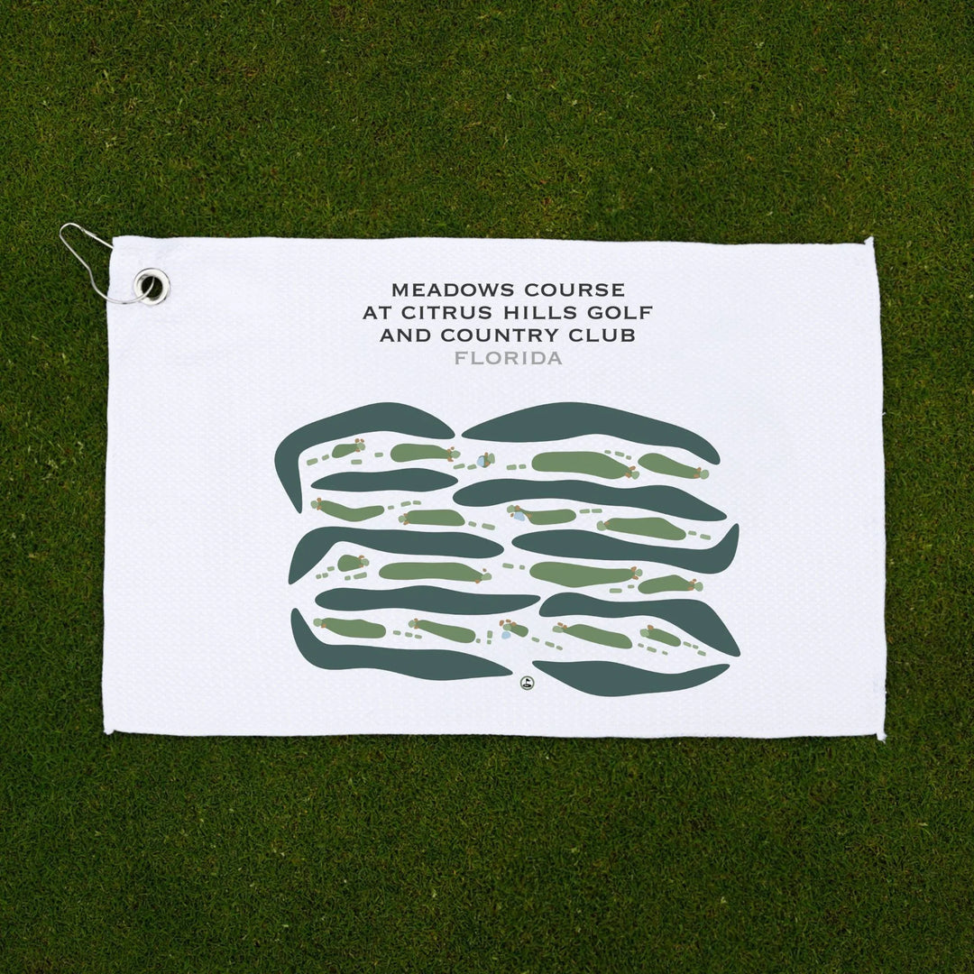 Meadows Course at Citrus Hills Golf and Country Club, Florida - Printed Golf Courses