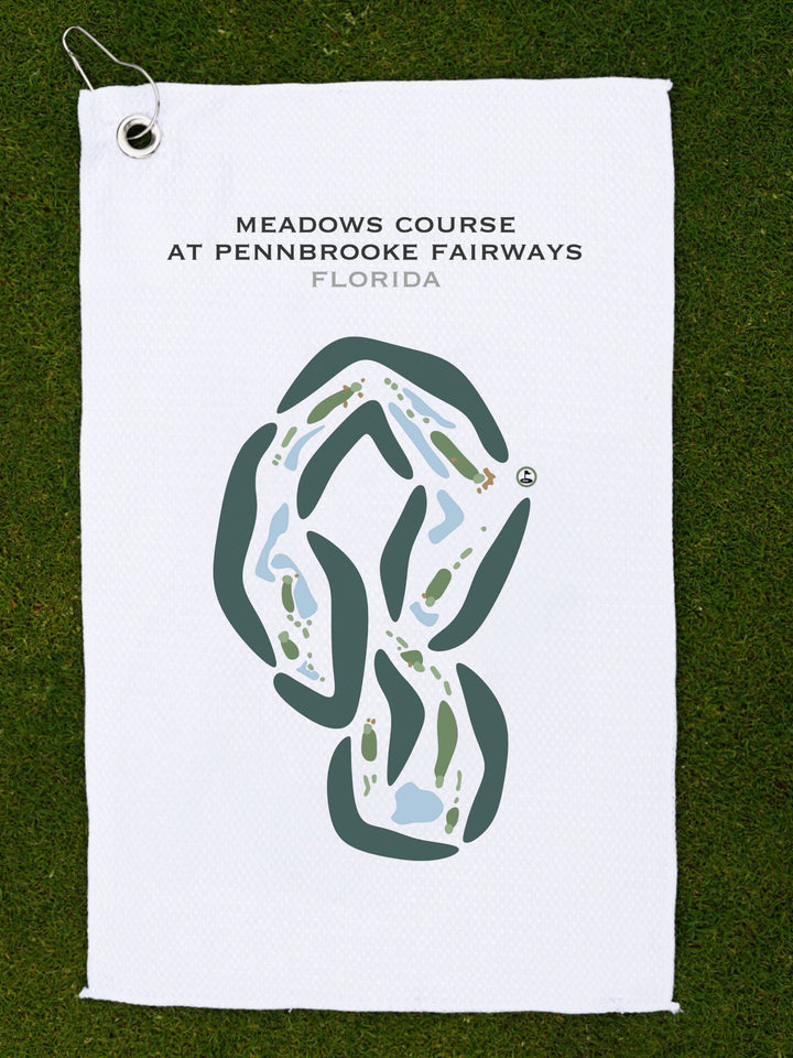 Meadows Course at Pennbrooke Fairways, Florida - Printed Golf Courses